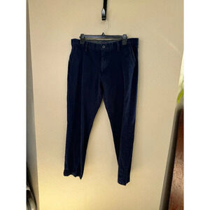 Dockers Men's Straight Fit Pants Size 36x32 Blue Pants straight leg pants docker